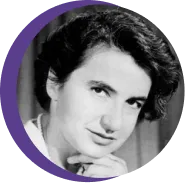 Portrait de Rosalind Franklin